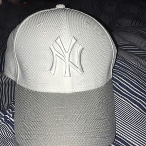 Yankees hat.